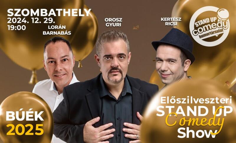 ELSZILVESZTERI STAND UP COMEDY SHOW